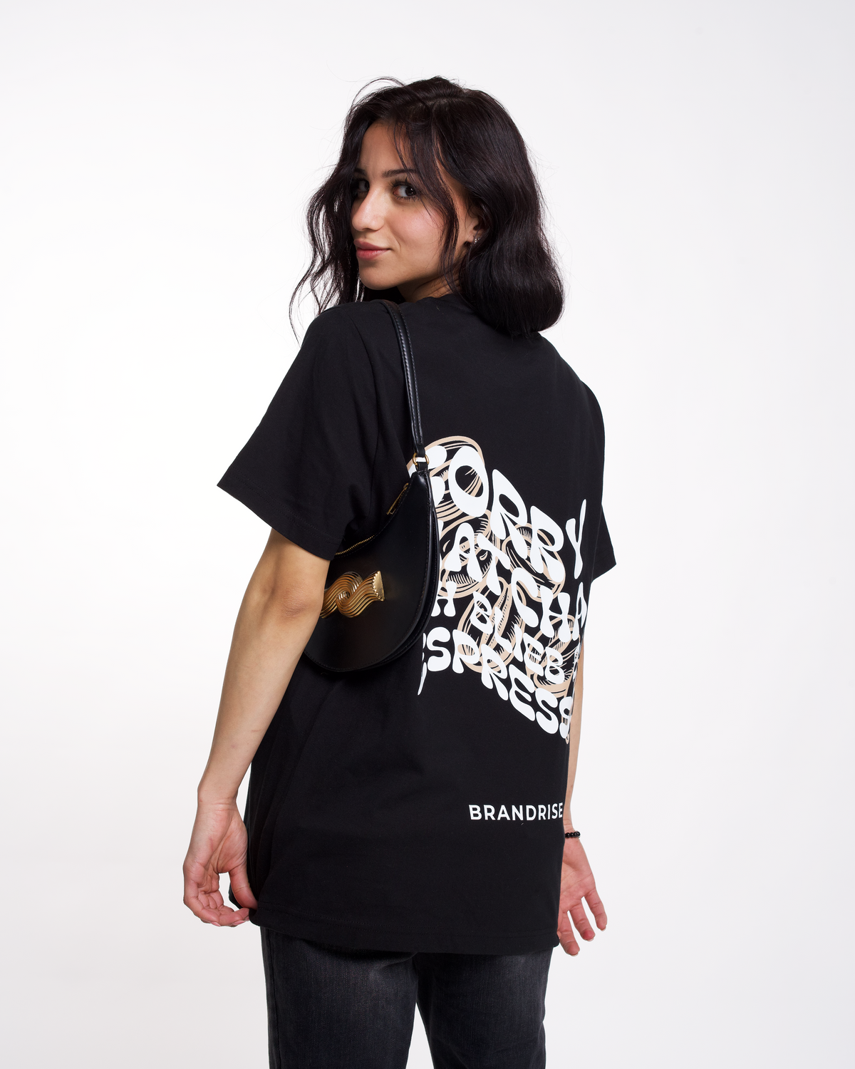 Sorry Matcha Tee - Black — BRANDRISE — Bild 4