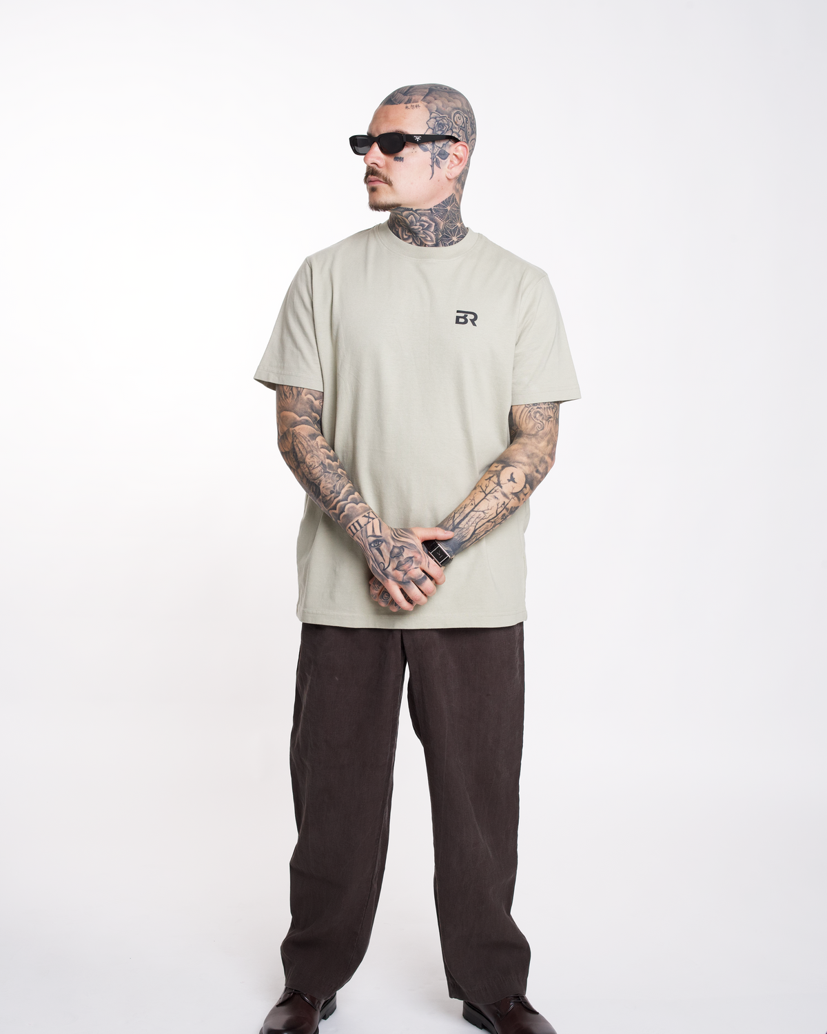 Sorry Matcha Tee - Sand — BRANDRISE — Bild 8