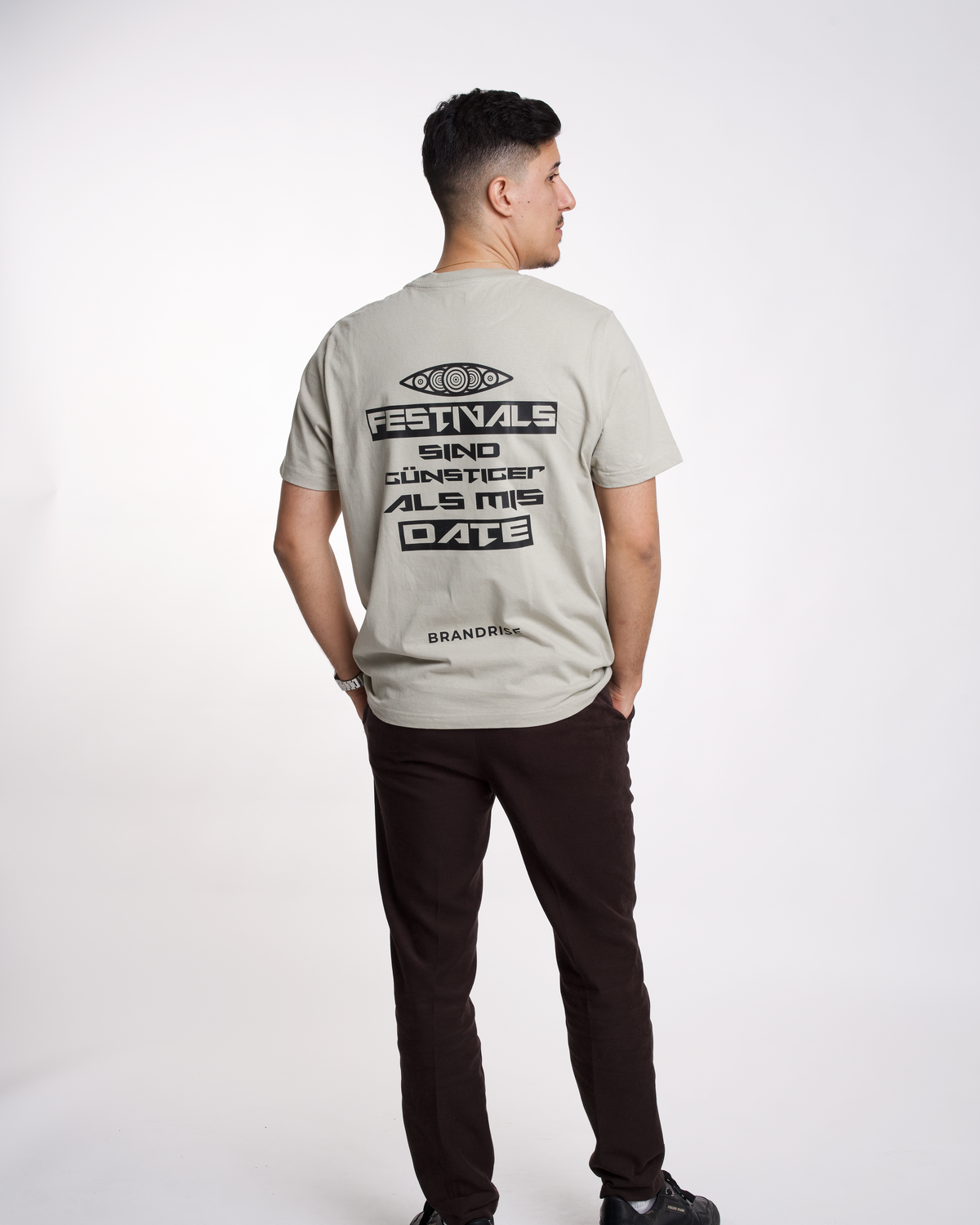 Festivals Tee - Sand — BRANDRISE — Bild 3