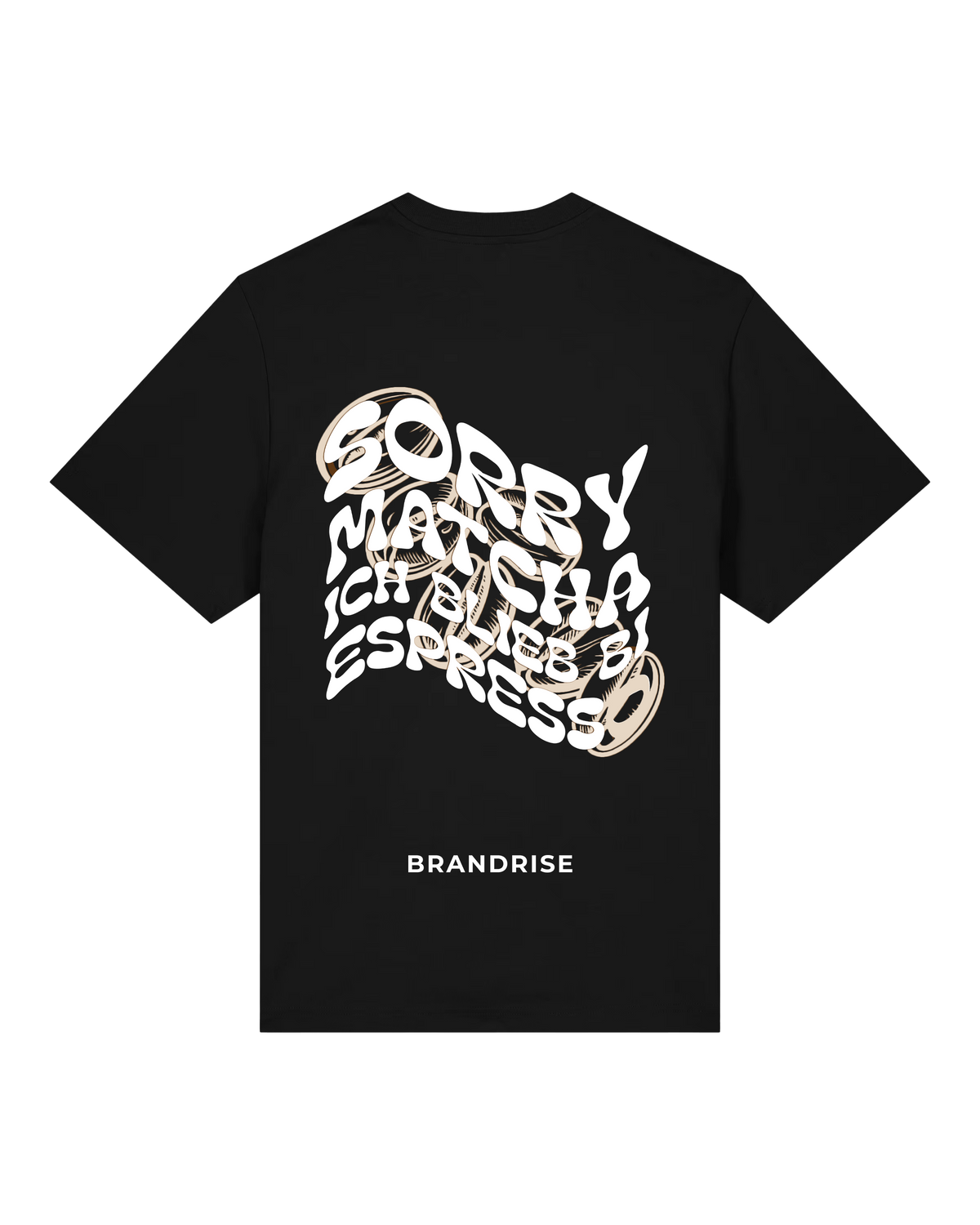 Sorry Matcha Tee - Black — BRANDRISE — Bild 7