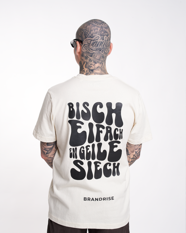 Geile Siech Tee - Offwhite — BRANDRISE — Bild 1