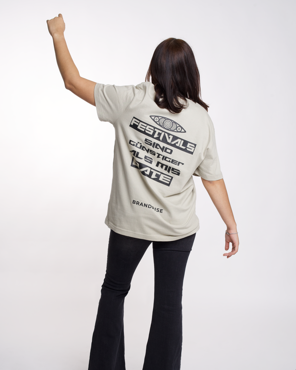 Festivals Tee - Sand — BRANDRISE — Bild 4