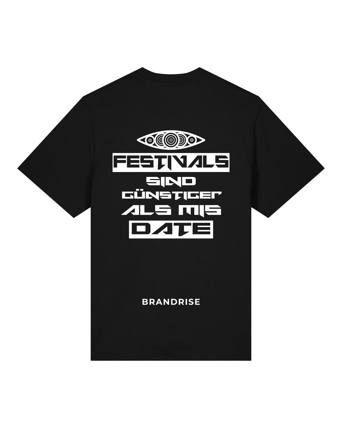 Festivals Tee - Black — BRANDRISE — Bild 5