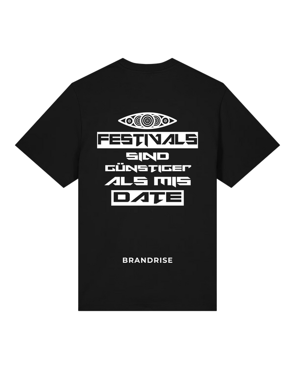 Festivals Tee - Black — BRANDRISE — Bild 5