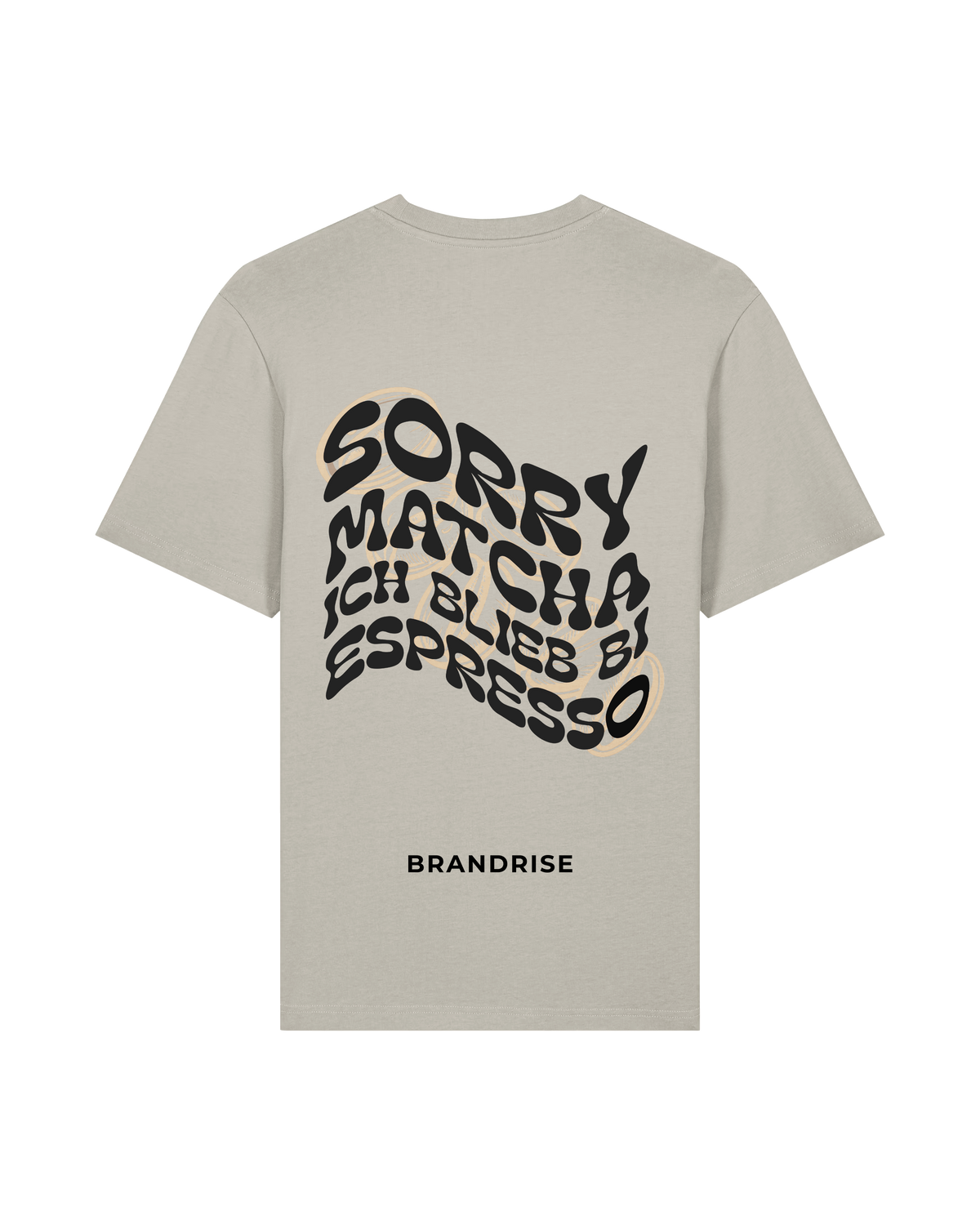 Sorry Matcha Tee - Sand — BRANDRISE — Bild 9