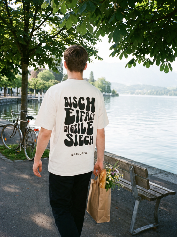 Geile Siech T-Shirt | Offwhite